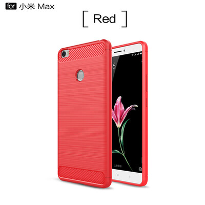 

For Xiaomi MAX Carbon Fiber Phone Cases Soft Anti-Knock Cover For Xiaomi MAX case