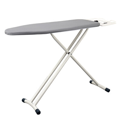 

Bethus folding ironing board household electric iron plate stable steel mesh ironing board with iron frame plus long paragraph ST-011 silver gray