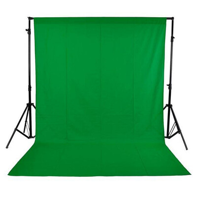 

16 x 3M 5 x 10FT Photography Studio Non-woven Backdrop Background Screen 3 Colors for Option Black White Green