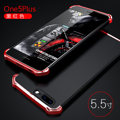 

Goowiiz Phone Case For Oneplus 5 Fashion Plating Matte Hard PC Hybrid Prevent falling Full Protection