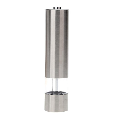

Stainless Steel Portable Electric Pepper Grinder Muller Mill with Light Kitchen Seasoning Grinding Tool