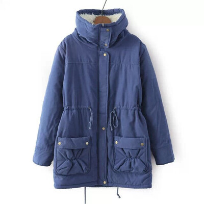 

Womens Ultra Soft Thickened Faux Fur Winter Outwear Coat Light Utilitarian Jacket Warm Winter Women Parkas
