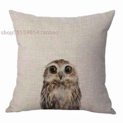 

Cntomlv New Cartoon Cat Cushion Covers Pillow Cover Printed Cat For Home Kids Room Decoration