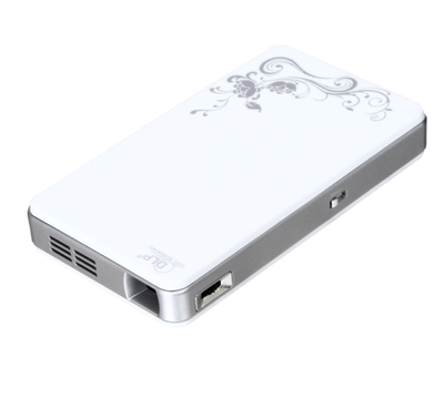 

Showmate Portable Mini Projector for Laptop&Mobile Phone HDMI&MHL 100 Lumens LED DLP With Pico Power Bank 3000MaH