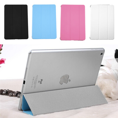 

Ultrathin Tri-fold Smart Case Cover Stand Protect For Apple ipad mini 1/2/3 Sky blue