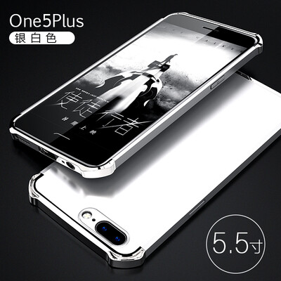 

Goowiiz Phone Case For Oneplus 5 Fashion Plating Matte Hard PC Hybrid Prevent falling Full Protection
