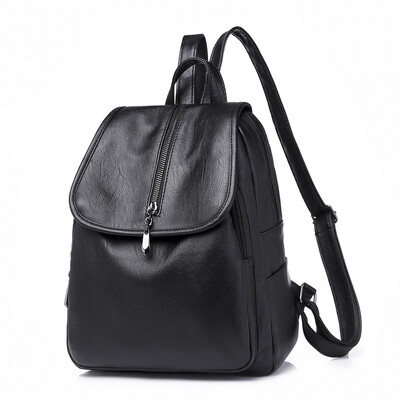 

Weis Soft Leather PU Backpack Female Backpack B-NVBM6900