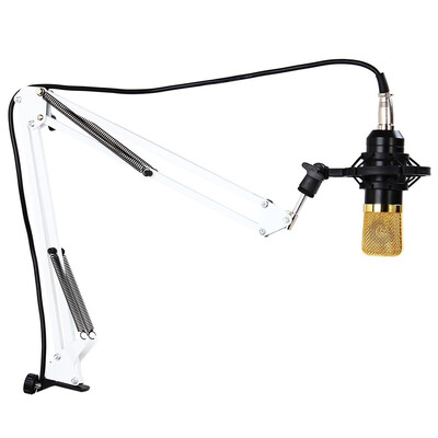 

NB - 35 Professional Adjustable Metal Suspension Scissor Arm Microphone Stand Holder for Mounting on Desk Table Top