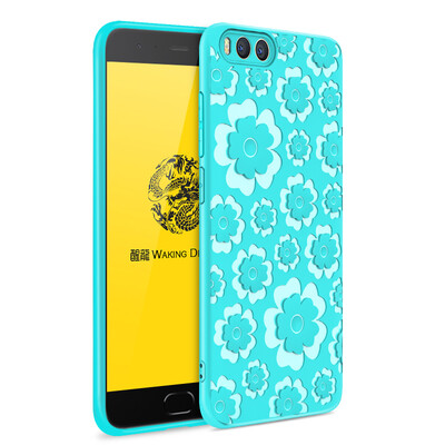 

Goowiiz Fashion Phone Case For Xiaomi Mix 2Max 2Note 3 3D Relief Flower Ultrathin Soft TPU Full Protection