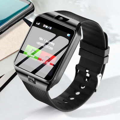 

Bluetooth Smart Watch Smartwatch Android Phone Call Relogio 2G GSM SIM TF Card Camera for Xiaomi Samsung HUAWEI