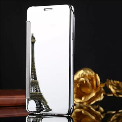 

Huawei Mate 78 Luxury Mirror View Mirror PU Cover Flip Smart Clear Window Phone Case