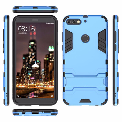 

for Huawei Y7 Prime 2018 Nova 2 Lite WIERSS Shockproof Hard Case for Huawei Y7 Pro 2018 Honor 7C Combo Armor Case Back Cover