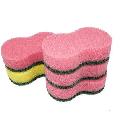 

Korea Kelin washing dishes sponge scouring cloth wipes washing towels washing dishes cleaning sponge 10 pieces installed c8-x1222