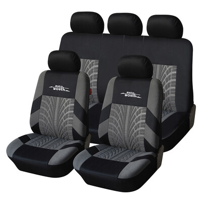 

AUTOYOUTH Brand Car Seat Covers Universal Fit Most Cars Seat with Tire Track Detail Styling Car Seat Protector