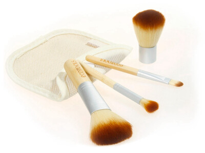 

MyMei Pro 4Pcs Makeup Cosmetic Tool Eyeshadow Powder Foundation Blending Brush Set