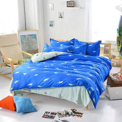 

Baolisi Tc Skin Cotton Ikea Style Blada Four Pieces Beding Set