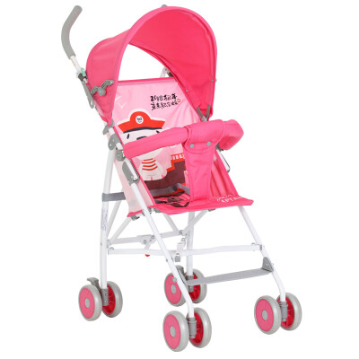 

Jingdong joy joint name hd Xiaolong Happi baby stroller ultra light baby umbrella baby four round widened cart LD189-H-V224 powder dog year custom 7-36 months