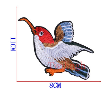 

1 Pcs Flowers Patches Embroidered Sticker Sew On Iron On Patch Retro Style Flower Applique DIY Clothes Repair Badges For Wedding