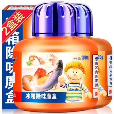 

Bcoole refrigerator deodorant deodorant freezer to odor box Canada imported technology 200g 2 boxes