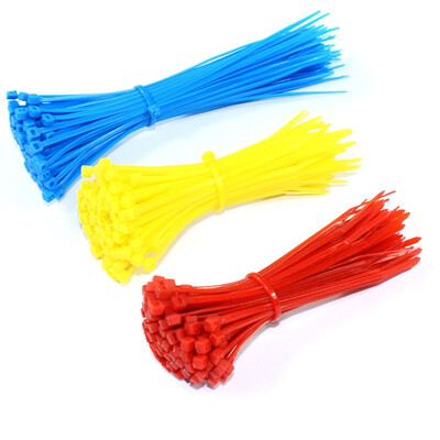

Sanba SANBAO ZA-313 cable tie with nylon tie red&yellow blue 3 150mm 300