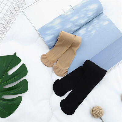 

JZAO Silk thin stockings for women Skin color 3 pairs