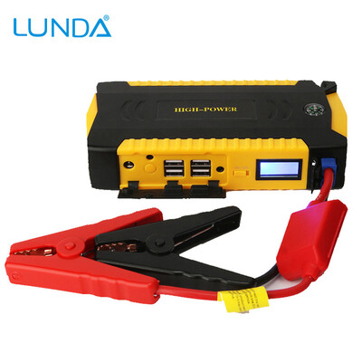 

LUNDA 600A Peak Current Portable Car Jump Starter Charger Power Bank Emergency Car Battery Booster Pack Jump starting device