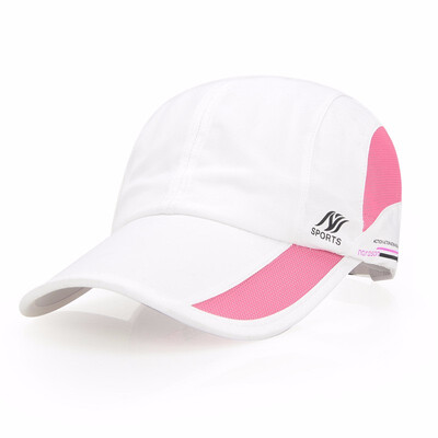 

New men&39s quick-drying baseball cap outdoor sun protection visor female sports leisure waterproof mesh cap