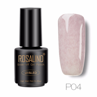 

ROSALIND Black Bottle 7ML Faux Fur Effect P01-12 Gel Nail Polish Nail Art Nail Gel Polish UV LED Long-Lasting 3D Gel Lacquer