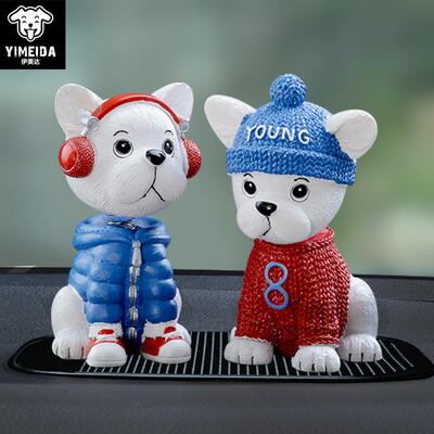 

Imida car decoration car interior decoration supplies cartoon creative vibrato car ornaments jewelry cute shaking head doll dog gifts