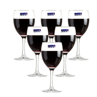 

Le Mera Luminarc elegant red wine glass wine glass champagne cup 350ml 6 fitted