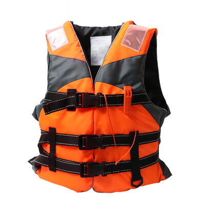 

TaTanice childrens life jacket with safety buckle swimwear with life-saving whistle reflectors outdoor flood-resistance flood control drifting safety supplies