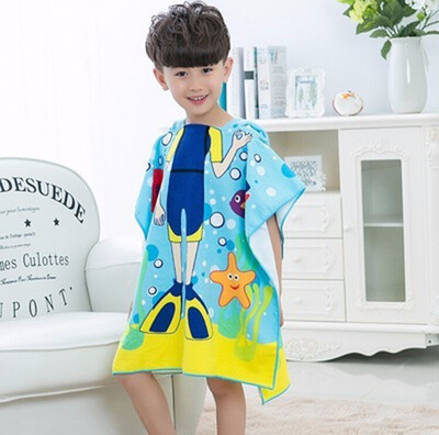 

Cntomlv Microfiber Fabric Beach Towel 12060cm Cartoon Kids Beach Towel Easy Bibulous Towel For Children serviette de bain