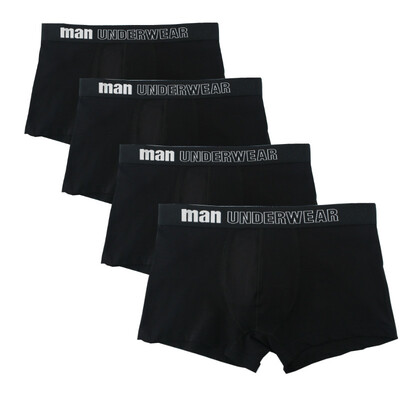 

4Pcslot 2018 New Striped Mens Cotton Boxer Shorts Boxers Underwear Men Brand Underpants Comfortable Breathable Male Panties