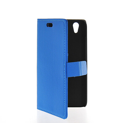 

MOONCASE Litchi Skin Magnetic Button Flip Leather Wallet Card Pouch Stand Back Case Cover for Huawei Ascend G630