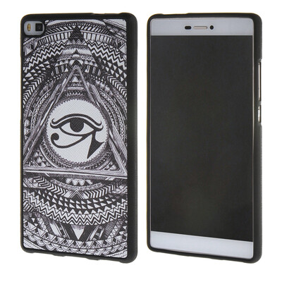 

MOONCASE чехол для Huawei Ascend P8 Pattern series Flexible Soft Gel TPU Silicone Skin Slim Durable Cover