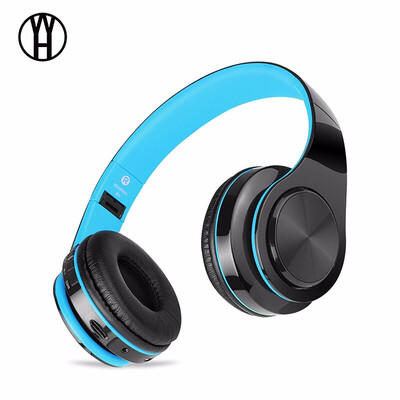 

WH B3 Bluetooth Беспроводная стереогарнитура спортивная музыка Наушники с поддержкой микрофона TF-карта FM-радио для ПК samsung huawei iphone