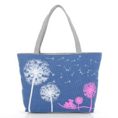 

Vogue Star Sale New 2018 Fashion Dandelion Canvas Bag Flowers Women Handbag Shoulder Bags Women Messenger Bags Bolsas YK40-789