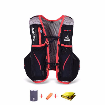 

AONIJIE 5L Outdoor Sport Running Vest Backpack WomenMen Hydration Vest Pack for 15L Water Bag Cycling Hiking Bag