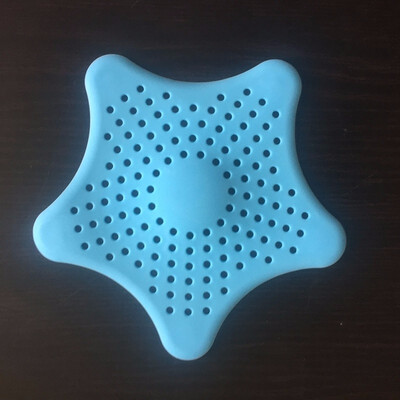 

Cntomlv Creative Star Sewer Outfall Strainer Bathroom Kitchen Sink Plug Anti-blocking Drain Catches Cover Floor Drain Hair Filter