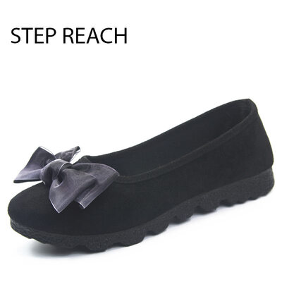 

Women shoes flats Loafers Bow Knot Low Cut Flat Sole Vintage Stylish Shoes