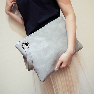 

Fashion Handbags Retro Ladies Handbags High-volume Zipper Envelope Package