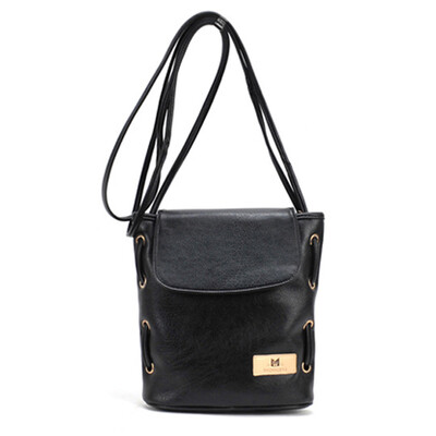 

D.jiani ™ Lovely solid bucket bag lady bag shoulder bag diagonal package