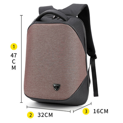

USB Charging Shoulder Backpack Stereo Digital Storage Anti-theft Computer Rucksack Male&Middle School Student Bag