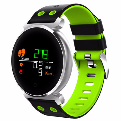 

IP68 Waterproof Colorful OLED Smart Wristband Blood Pressure Heart Rate Monitor Smart Watch Bracelet Blood Oxygen Wristband