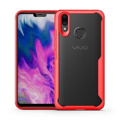 

Goowiiz роскошь телефон дело для Vivo X21/X21UD HD акрилового стекла TPU силикон предотвратить падение полная защита