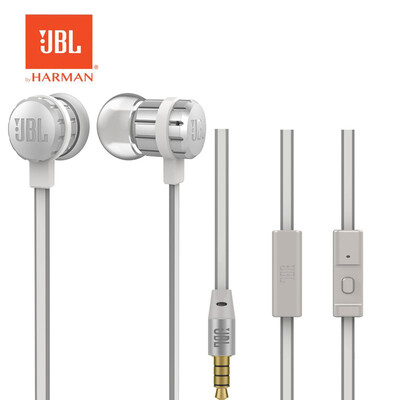 

JBL T190A Stereo In-Ear Headphones Headset Computer Headsets Gaming Phone Apple Andrews Universal Silver