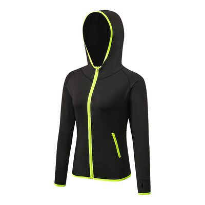 

New Womens Running Jacket Long Sleeve Running Hoodie Yoga Sports Coat