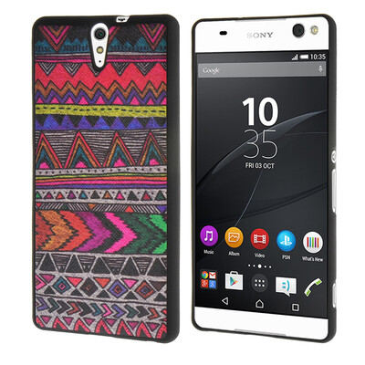 

MOONCASE ЧЕХОЛ ДЛЯ Sony Xperia C5 [Personality Patterns] Flexible Soft Silicone Gel TPU Skin Protective /a03