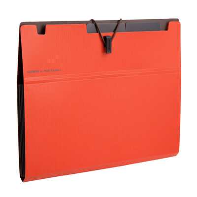 

Comix A7625 A4 File Bag 6 Style Orchestral Bag File Bag Germini Series Orange