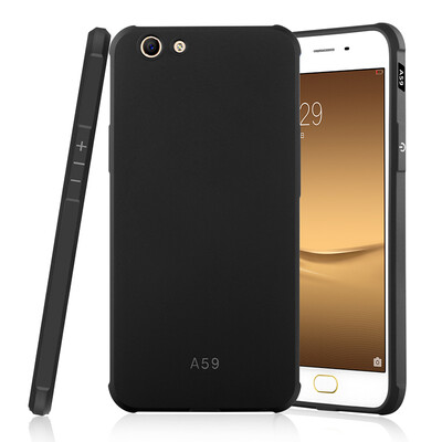 

Goowiiz Phone Case For Oppo A39A57A59F1s Carved Dragon Thin Matte soft Silicone Prevent falling